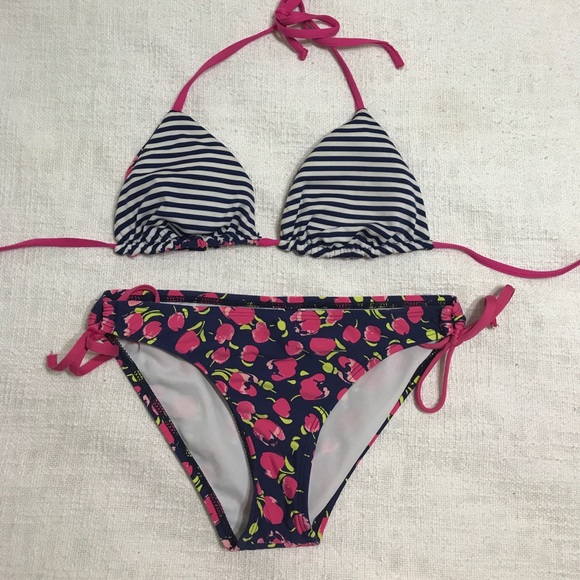 Splendid bikini set, reversible top - Picture 2 of 2